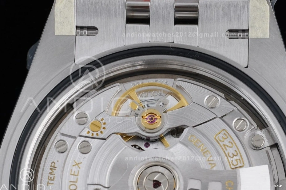 Green 1:1 Edition 904L Datejust Best SS on Gray Bracelet Dial 41 Clean Roman SS SH3235 Steel 0511